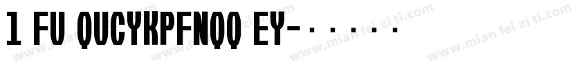 1 fu qucykpfnqq ey字体转换